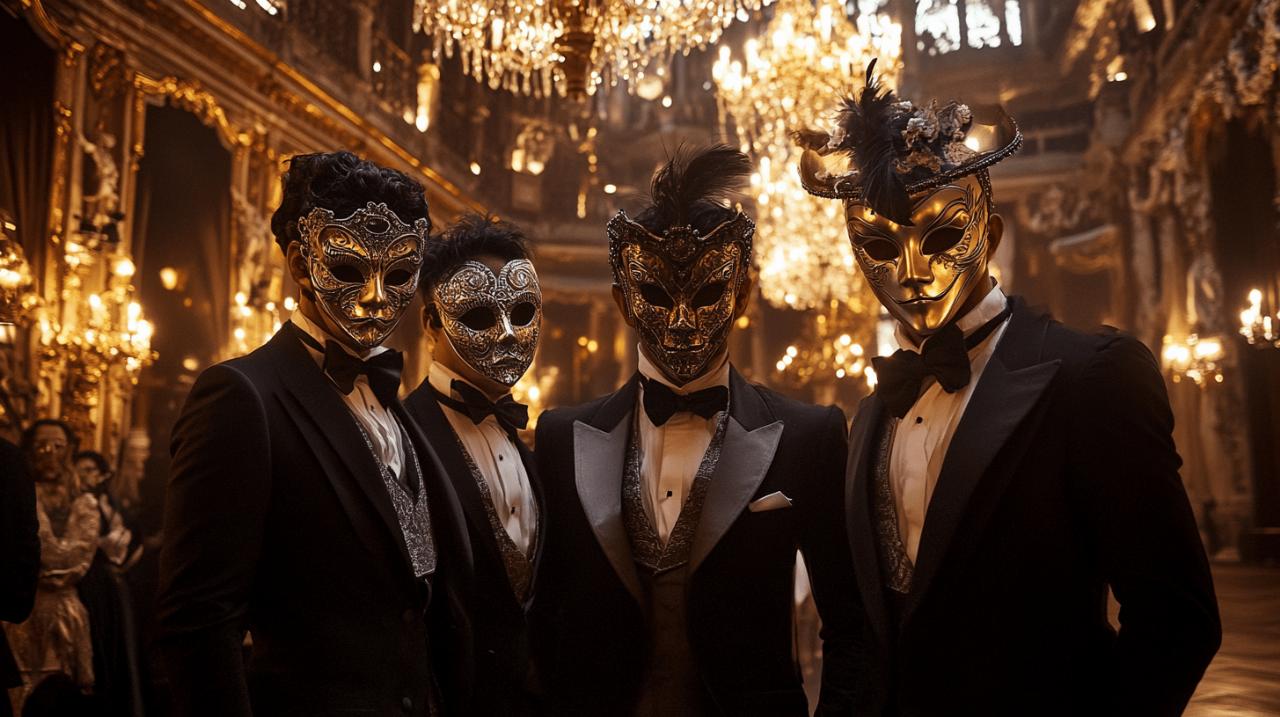 5 Styles Emblematiques de Masque Venitien Homme qui ont Marque le Carnaval